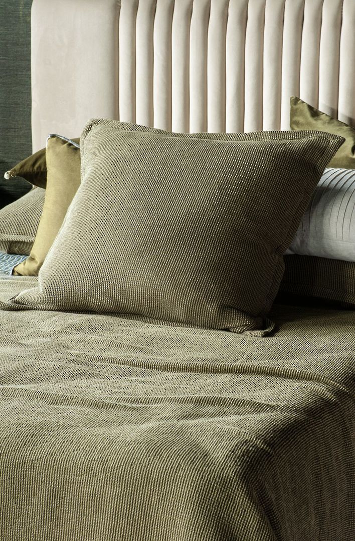 Bianca Lorenne - Sottobosco Bedspread  Pillowcase and Eurocase Sold Separately - Olive image 1